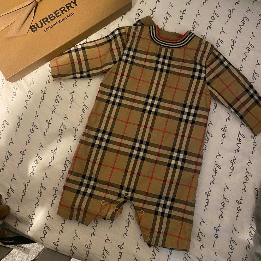 Burberry onesie